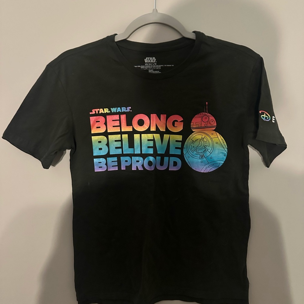 Pride Star Wars Black T-Shirt